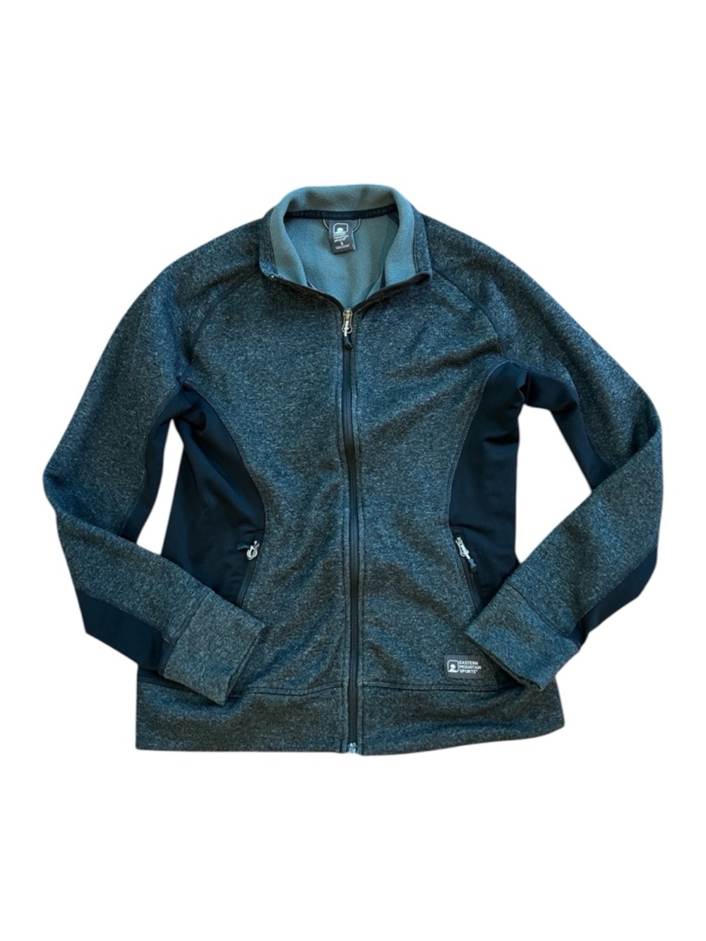 Eastern Mountain Sports Dark Gray Full Zip Fleece Size S